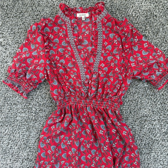 Max studio red maxi dress - Picture 4 of 4